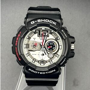 Casio G-Shock GAC-110-1A Analog Chronograph Black Silver 200M Watch